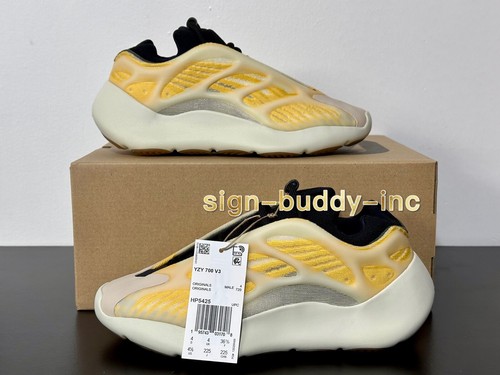 Adidas Yeezy Boost 700 V3 cartamo mono girasole taglia 4 5 HP5425