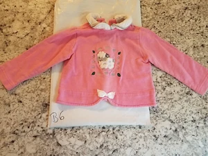 Girls Shirt - Sz 12 Months, Kaboom, Vintage, Pink, Sheep Collard Sweatshirt - Picture 1 of 5