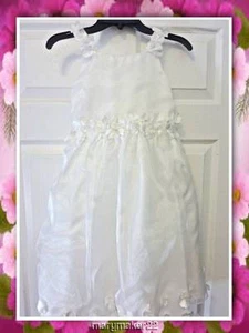 NWT JAYNE COPELAND GIRL'S 7 IVORY DRESS FLOWER GIRL/SPECIAL OCCASION/WEDDING - Picture 1 of 4