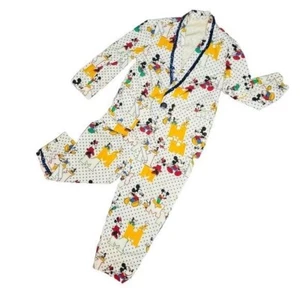 Vintage handmade 2 piece Mickey Mouse suit set w/ sequin Halloween / cosplay XL - Picture 1 of 7