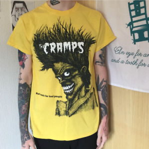 New! The Cramps Bad Music for Bad People Album T-shirt, The Cramps shirt