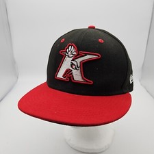 Kannapolis Intimidators Hat Cap New Era Minor League Baseball Fitted Size 7 1/2