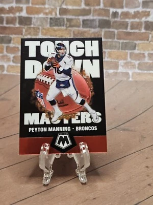 2020 Panini Mosaic Touchdown Masters #10 Peyton Manning Broncos - Image 1 of 4