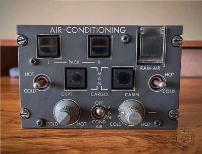 Bombardier CRJ-200 AIR-CONDITIONING PANEL PN: 601R51086-23 (Aircraft Parts) - Image 1 of 4