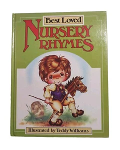 Best Loved Nursery Rhymes Vintage 1979 Illustrated by Teddy Williams - Picture 1 of 20