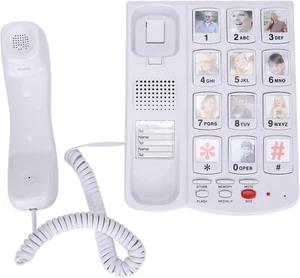 Teléfono con Botones Grandes para Personas Mayores, LD858 Marcación con un Solo - Imagen 1 de 5
