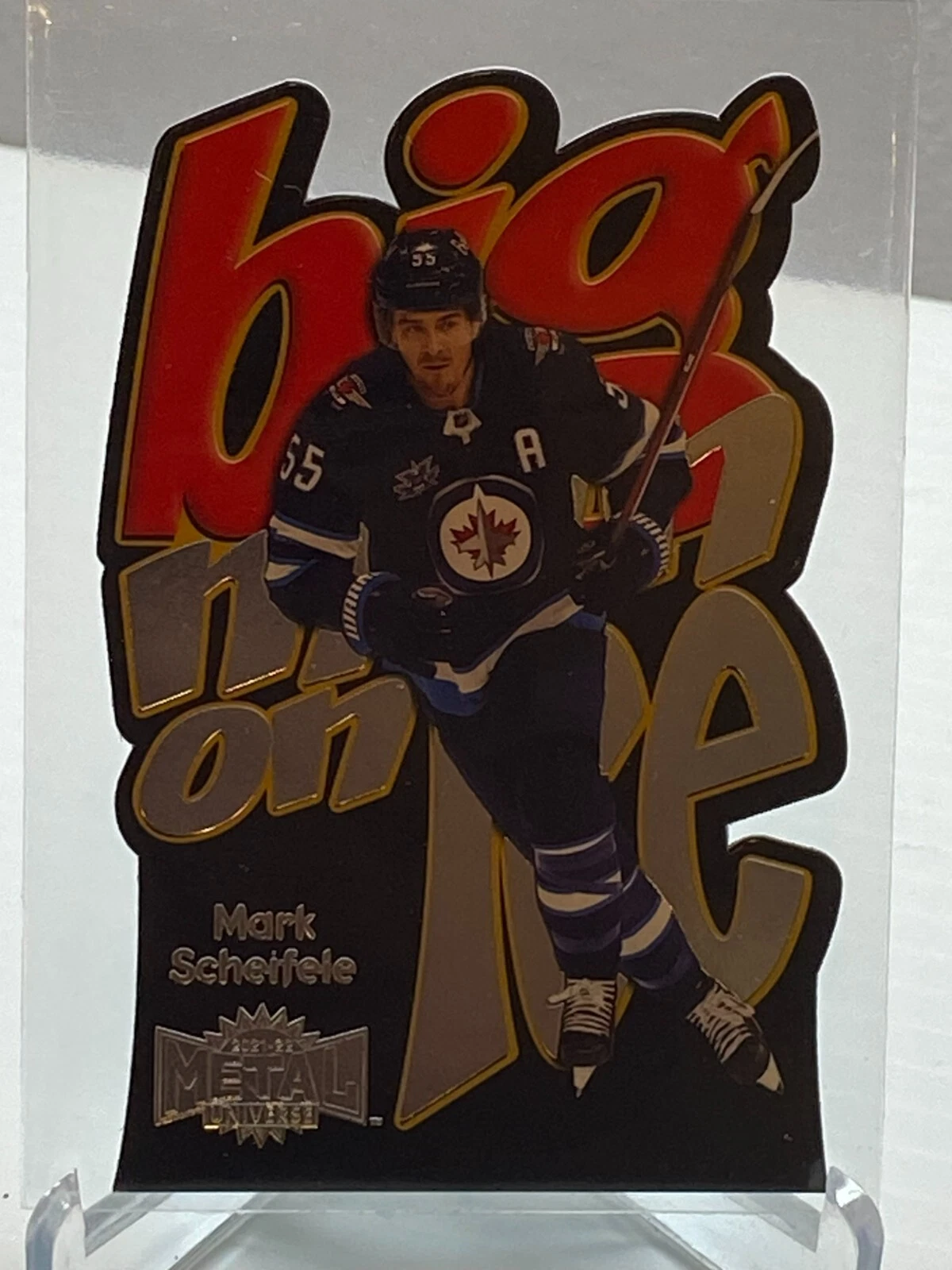 #BM-24 Mark Scheifele - Jets - 2021-22 Skybox Metal Universe - Big Man on Ice