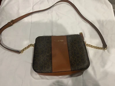 Calvin Klein сумка через плечо: новый без ярлыков коричневый - Изображение 1 из 4