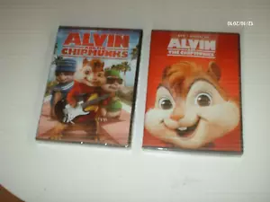 2 DVD'S Alvin and The Chipmunks (DVD, DIGITAL HD 2015 - Foto 1 di 1