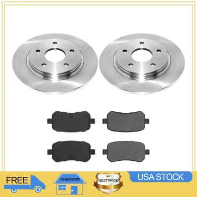 Задние тормозные диски и керамические тормозные колодки для Chrysler Town & Country 2008-2010 годов выпуска X - Изображение 1 из 4