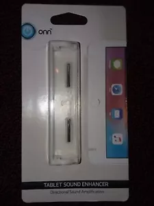 ONN ONC17TA002 Tablet Sound Enhancer Directional Sound Amplification - White - Picture 1 of 5