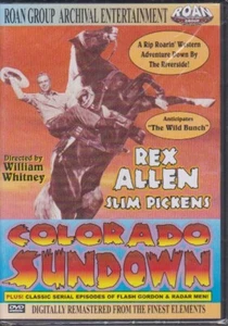 DVD REX ALLEN, SLIM PICKENS Colorado Sundown 2004 All Region DVD - Picture 1 of 1