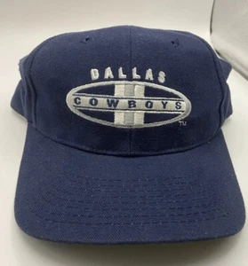 Vintage 90er Dallas Cowboys Sports Specialties Plain Logo Snapback Hut Wollmischung - Bild 1 von 12
