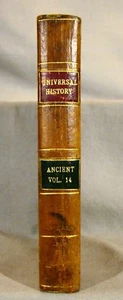 Universal History Earliest Accounts Ancient Rome Constantinople 1780 Folding Map - Picture 1 of 9