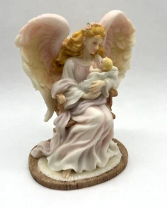 1997 Figura de ángel clásico de serafines Hannah siempre cerca, ángel en mecedora - Imagen 1 de 9