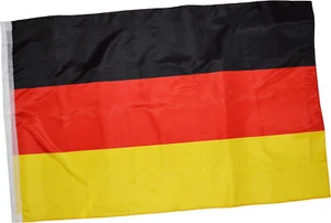 Deutschland Flagge Bundesflagge Schwenkfahne Stockflagge Stabfahne 90cm X 150cm - Bild 1 von 3