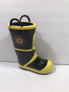 first gear replica firefighter boot coin bank diecast metal 2011 NDFA - Picture 1 of 7