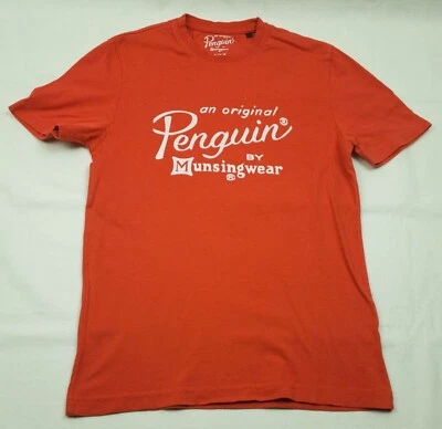 ORIGINAL PENGUIN HOMME T SHIRT COTON TAILLE XS (ÉTIQUETTES S) TRÈS BON ÉTAT ..a - Photo 1/4