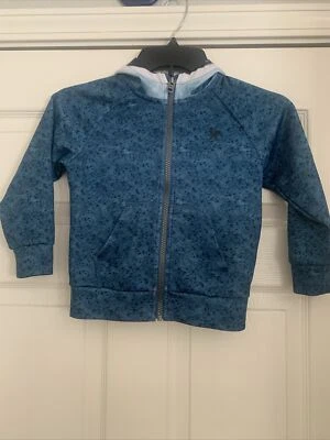 Chicos, Hurley, Chaqueta Azul con Cremallera con Capucha, Talla 4 Foto 1 de 4