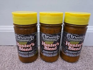 3 count Johnny's Hunter's Blend Seasoning Salt 3x 8.5 oz * SEALED Exp 7/2026 - Picture 1 of 3