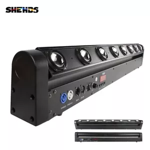 2PCS LED 8x12W Stage Testa Mobile Fascio Barra Luce RGBW Discoteca Festa Illuminazione - Foto 1 di 19