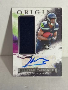 Kenneth Walker III 2022 Panini Origins RC Rookie Jumbo Jersey Auto RPA seahawks - Bild 1 von 1