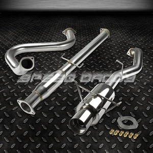 FOR 07-12 NISSAN SENTRA B16 SER/SPEC V 2.5 4" MUFFLER TIP RACING CATBACK EXHAUST - Picture 1 of 2