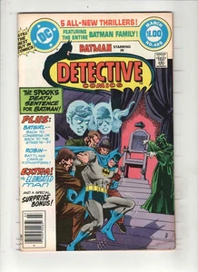 DETECTIVE #488 F/VF, Batman, Batgirl, Elongated Man, Dick Giordano cvr, DC 1980 - Picture 1 of 2