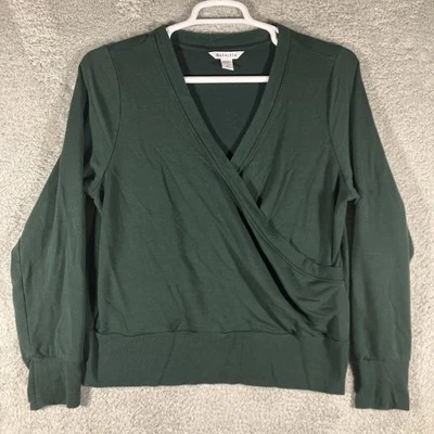 Sudadera Athleta Recharge Mujer XL Verde Aire Libre Ejercicio Entrenamiento Fitness Foto 1 de 4