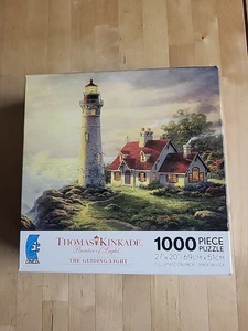 Thomas Kinkade 1000 Piezas Puzzle Pintor de Luz Luz Luz Guía 2009 Nuevo Sellado - Imagen 1 de 4