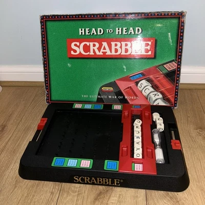 Vintage 1997 Spears Scrabble Head To Head Board Game Complete 2 player sage 10+ - Image 1 of 4