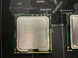 2 x Intel Xeon E5620 Processor Socket FCLGA1366,LGA1366 - Picture 1 of 3