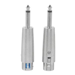 Adaptador de micrófono de 2 piezas macho a hembra auriculares para repuesto - Imagen 1 de 12