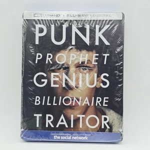 THE SOCIAL NETWORK (4K UHD + BLU-RAY + DIGITAL* - STEELBOOK™ EDITION) Read** - Picture 1 of 4