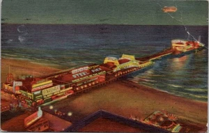 cartolina città atlantica N J - Foto 1 di 2