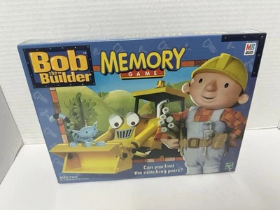 Sealed 2001 Milton Bradley BOB THE BUILDER Memory Game Hasbro Ages 3-6 NEW - Image 1 of 4