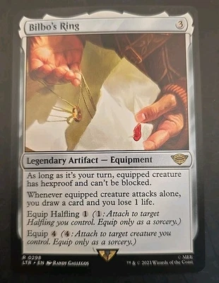 Bilbo's Ring Universes Beyond: the Lord of the Rings: Tales of Middle-Earth NM - Image 1 of 3