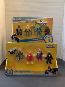 Fisher Price Imaginext DC Super Friends Superhelden & Superschurken Set Neu - Bild 1 von 9
