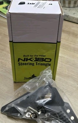 NEW IN BOX NK-180S STEERING TRIANGLE FOR NEWPORT BRUSHLESS KAYAK TROLLING MOTOR - Image 1 of 4