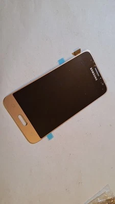 Samsung Galaxy J1 2016 SM-J120f j120h j120 schermo LCD AMOLED oro - Immagine 1 di 2