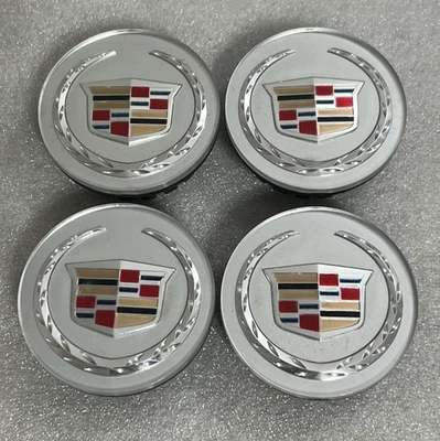 Tampas centrais GM Cadillac genuínas do fabricante 9597375, 9595439 conjunto de 4 - Imagem 1 de 4