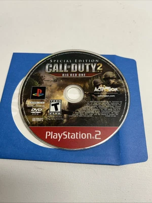 Call of Duty 2: Big Red One - Special Edition (PS2, 2006)| Tested Disc Only - Image 1 of 4
