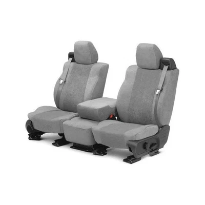 For Subaru Impreza 24 CalTrend SuperSuede 1st Row Light Gray Custom Seat Covers Foto 1 de 4