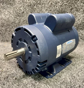 LEESON 120004.00 Air Compressor Motor 1.5 hp, 115/230V AC, 1 Phase, 1,740 RPM - Picture 1 of 8