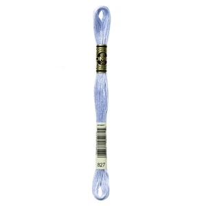DMC 6-Strand Embroidery Cotton 8.7yd-Very Light Blue - 12 Pack - Picture 1 of 1