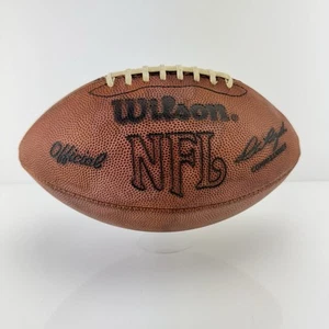 Wilson NFL gioco ufficiale calcio Pete Rozelle anni 70 made in USA vintage - Foto 1 di 8