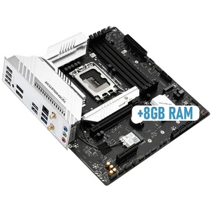 Motherboard M-ATX B760M DDR4 8GB RAM 12 13 Gen I3 I5 I7 I9 Gaming Pcie 4.0 PC - Picture 1 of 4
