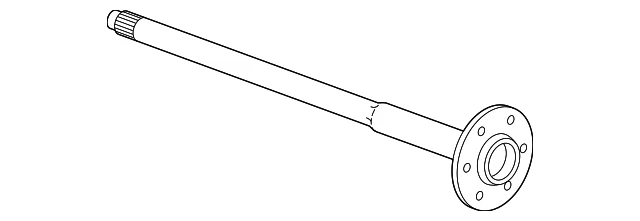 GM Genuine Parts 23273417 Axle Shaft - Drive Axle Shaft