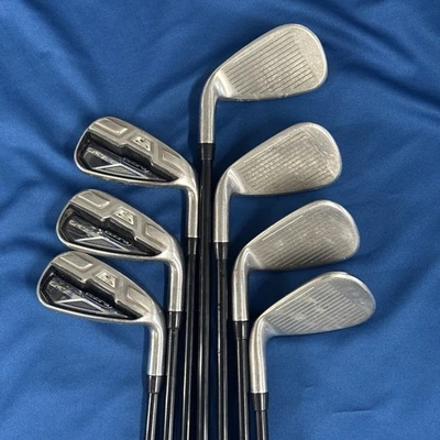 COBRA FLY Z XL IRONS GRAPHITE SHAFTS MIDSIZE GRIPS REGULAR FLEX SEE PICS - Image 1 of 4