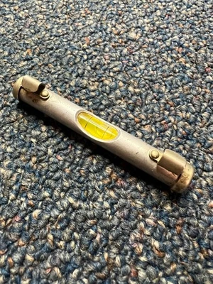 Vintage Sand's-Stevens line level, 3", aluminum body, working, vy nice - Image 1 of 4